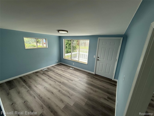 2326 Silver Cir, Pontiac, MI 48328 - spare room with wood finished floors