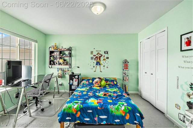 417 James Cir, Royal Oak, MI 48067 - bedroom with a closet and carpet