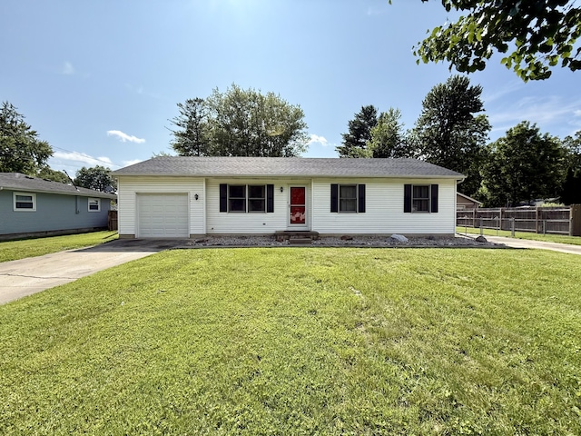 8021 Mclain Ave, Lambertville, MI 48144 - ranch-style house featuring an attached garage and driveway