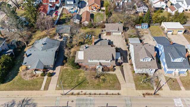 1908 Niles Ave, Saint Joseph, MI 49085 - aerial view of property and surrounding area featuring nearby suburban area