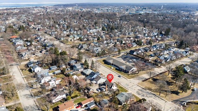 1908 Niles Ave, Saint Joseph, MI 49085 - aerial view of property's location featuring nearby suburban area