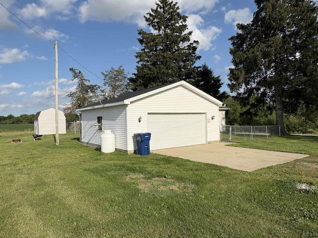 7408 Carleton Rd, Clayton, MI 49235 - view of detached garage