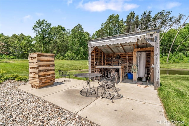 2539 Daisy Ln, Middleville, MI 49333 - view of patio with view of scattered trees