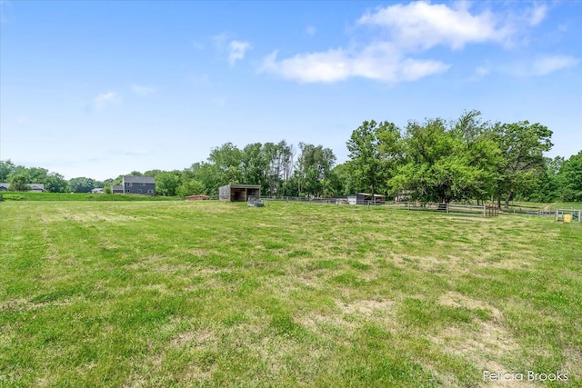 2539 Daisy Ln, Middleville, MI 49333 - view of yard with a view of rural / pastoral area and an outdoor structure