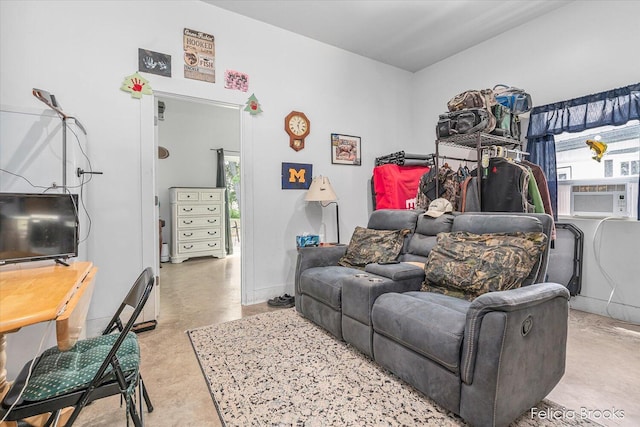 2539 Daisy Ln, Middleville, MI 49333 - bedroom with cooling unit and baseboards