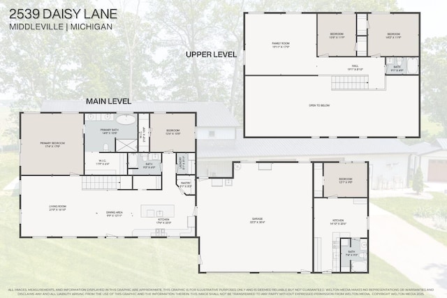 2539 Daisy Ln, Middleville, MI 49333 - view of home floor plan