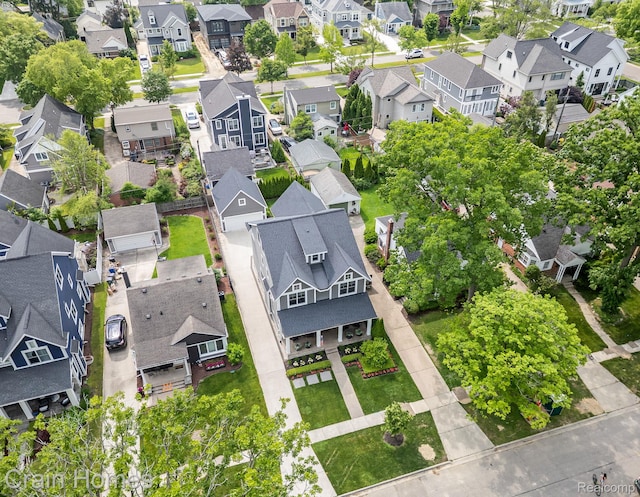 1790 Washington Blvd, Birmingham, MI 48009 - aerial perspective of suburban area