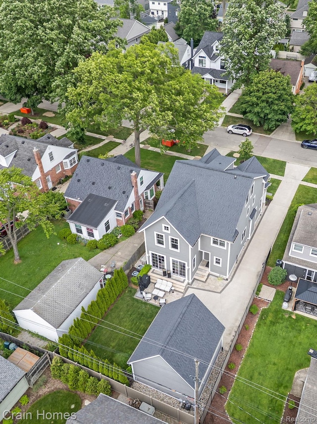 1790 Washington Blvd, Birmingham, MI 48009 - aerial view of residential area