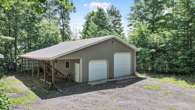 4301B W Sanborn Rd, Lake City, MI 49651 - view of detached garage