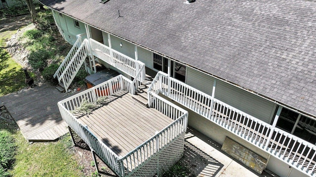 4301B W Sanborn Rd, Lake City, MI 49651 - aerial view of property and surrounding area