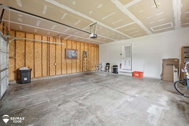 11419 Autumn Breeze Trl, Clio, MI 48420 - garage with a garage door opener