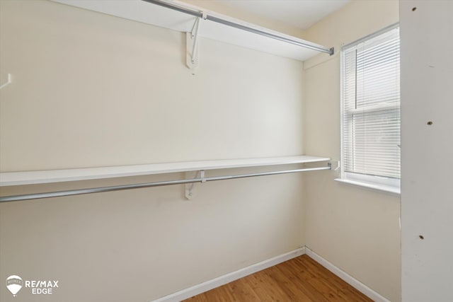 11419 Autumn Breeze Trl, Clio, MI 48420 - walk in closet featuring wood finished floors