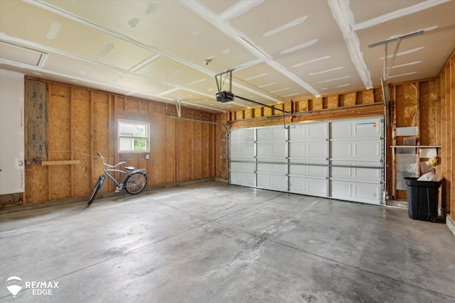 11419 Autumn Breeze Trl, Clio, MI 48420 - garage featuring a garage door opener