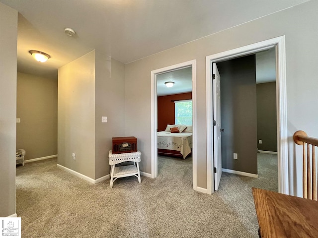 1306 Rosalie Dr, Fenton, MI 48430 - corridor featuring carpet flooring and baseboards