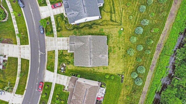 6378 N Trailwoods Dr, Ann Arbor, MI 48103 - aerial view