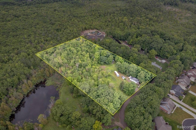 4155 Mill Lake Rd, Lake Orion, MI 48360 - view of property location with property parcel outlined