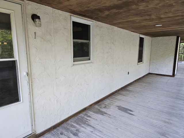 8867 W Garfield Rd, Shelby, MI 49455 - view of wooden deck
