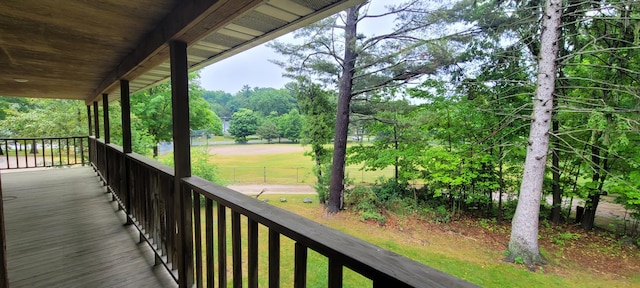 8867 W Garfield Rd, Shelby, MI 49455 - view of porch
