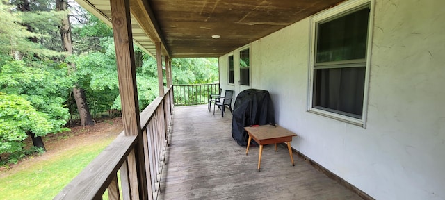 8867 W Garfield Rd, Shelby, MI 49455 - view of deck