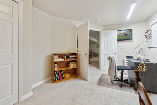 9422 Timber Ridge Dr, Grand Blanc, MI 48439 - carpeted office space featuring baseboards