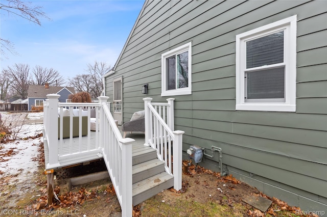 20628 Alger St, Saint Clair Shores, MI 48080 - view of wooden terrace