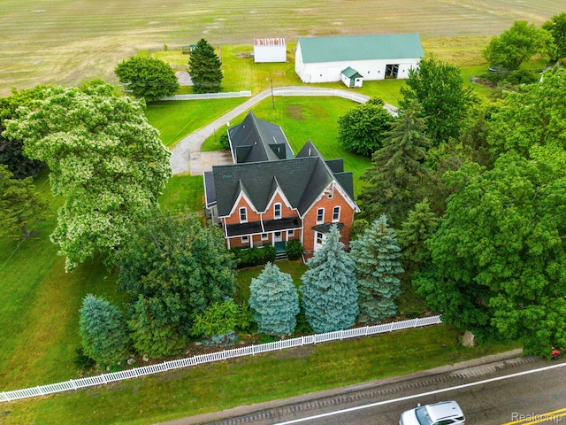 1666 Capac Rd, Berlin, MI 48002 - view from above of property