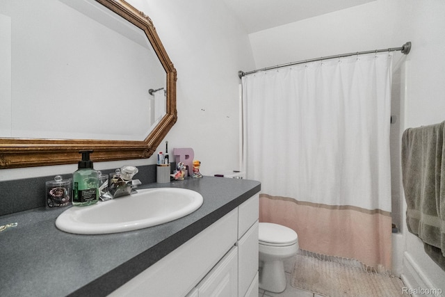 1666 Capac Rd, Berlin, MI 48002 - full bathroom featuring vanity and tile patterned floors