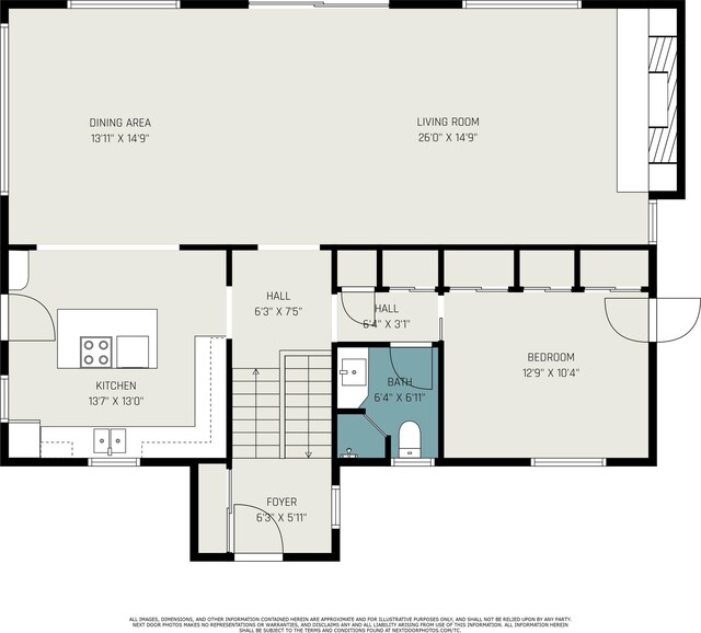 4424 Teal Ln, Newaygo, MI 49337 - view of home floor plan
