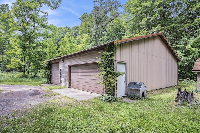 4424 Teal Ln, Newaygo, MI 49337 - view of detached garage