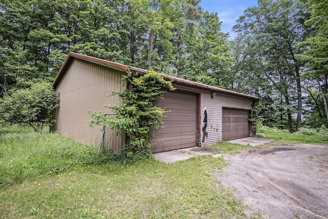 4424 Teal Ln, Newaygo, MI 49337 - view of detached garage