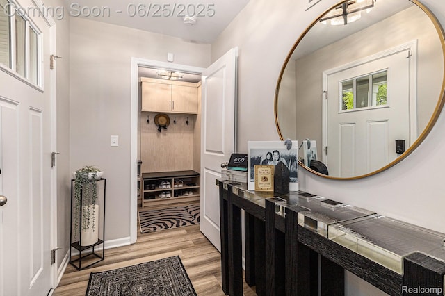475 Jenny Way, Brighton, MI 48116 - bathroom with wood finished floors and baseboards