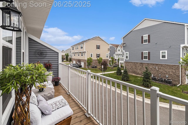 475 Jenny Way, Brighton, MI 48116 - balcony with a residential view
