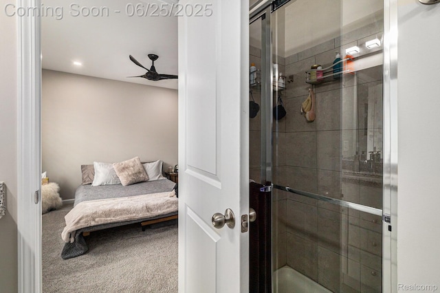 475 Jenny Way, Brighton, MI 48116 - carpeted bedroom with recessed lighting