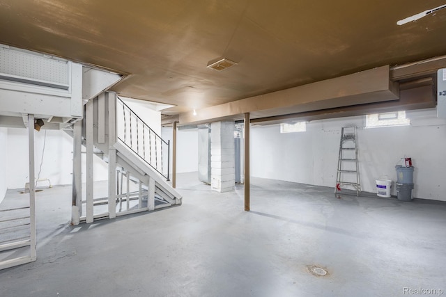 1730 E Hazelhurst St, Ferndale, MI 48220 - below grade area featuring stairway