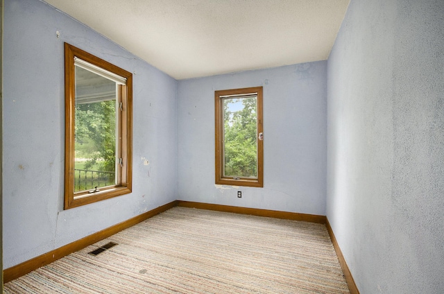 9563 Oak Rd, Willis, MI 48191 - empty room with a textured wall and carpet