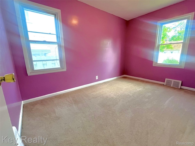 13509 Backus St, Southgate, MI 48195 - spare room featuring carpet and baseboards