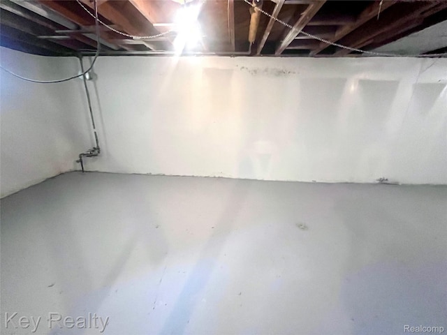 13509 Backus St, Southgate, MI 48195 - view of unfinished basement