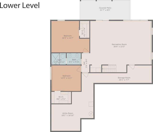 8205 Autumn Acres Dr, Rockford, MI 49341 - view of floor plan / room layout
