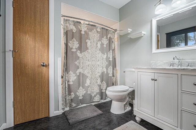 33370 Frantz Dr, Niles, MI 49120 - bathroom featuring vanity and a shower with shower curtain