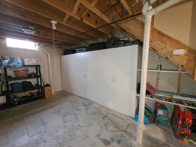3393 Kevin Cir, Warren, MI 48092 - view of unfinished basement