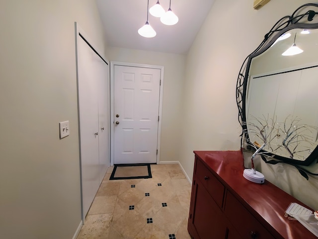3393 Kevin Cir, Warren, MI 48092 - doorway to outside with baseboards