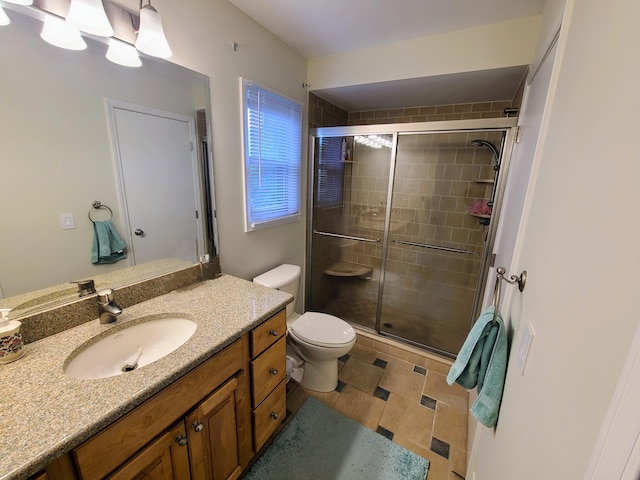 3393 Kevin Cir, Warren, MI 48092 - full bathroom featuring vanity and a shower stall