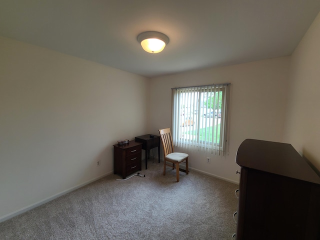 3393 Kevin Cir, Warren, MI 48092 - carpeted home office with baseboards