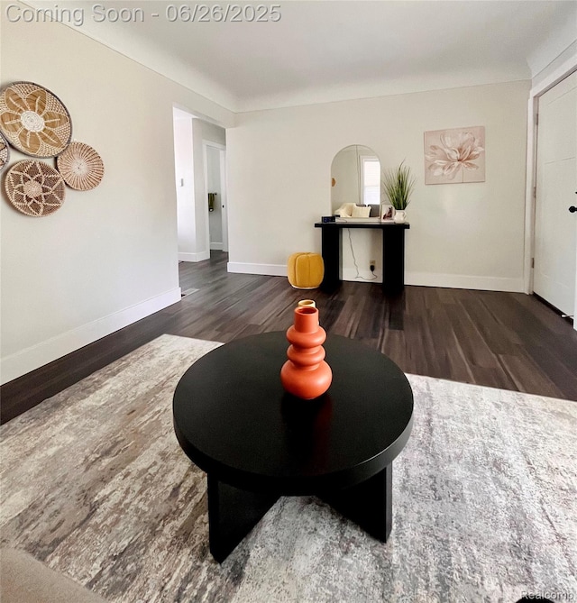 1918 Cherrylawn Dr, Flint, MI 48504 - foyer with wood finished floors and baseboards