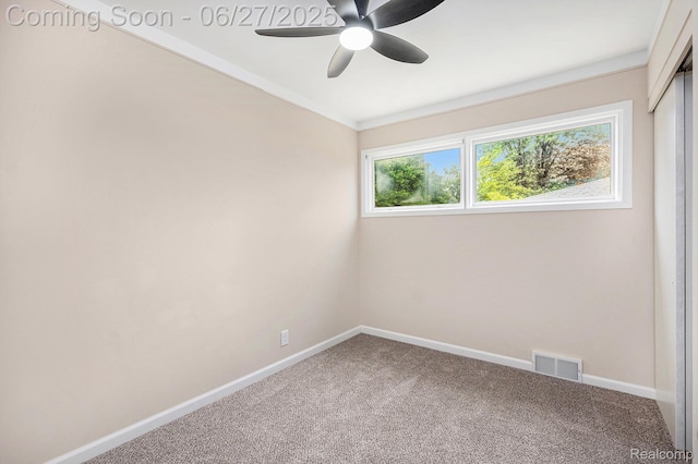 22252 Dale Allen St, Mount Clemens, MI 48035 - empty room featuring carpet and ceiling fan