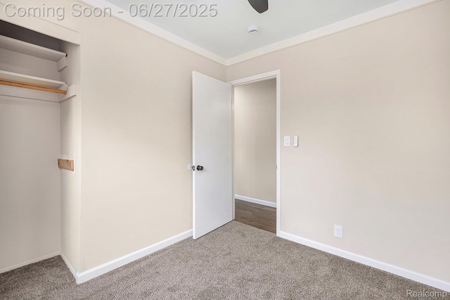 22252 Dale Allen St, Mount Clemens, MI 48035 - unfurnished bedroom featuring carpet floors and baseboards