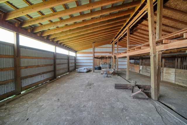 15379 Howard Rd, Hanover, MI 49241 - view of garage