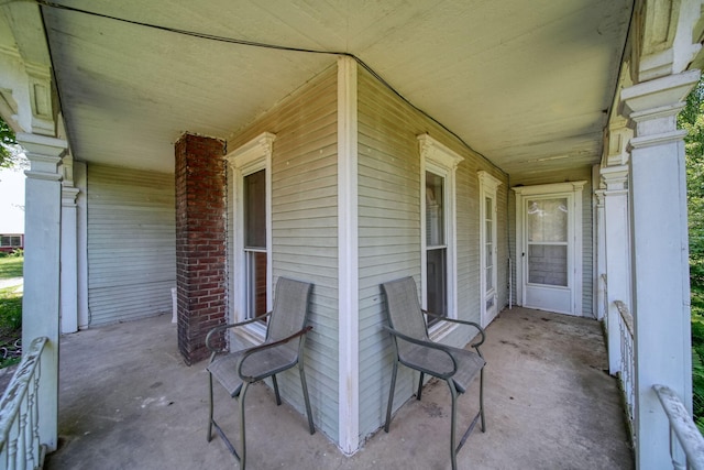 15379 Howard Rd, Hanover, MI 49241 - view of covered porch