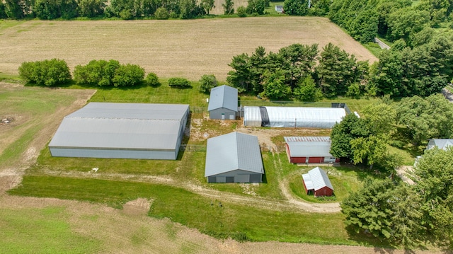 15379 Howard Rd, Hanover, MI 49241 - aerial view of sparsely populated area