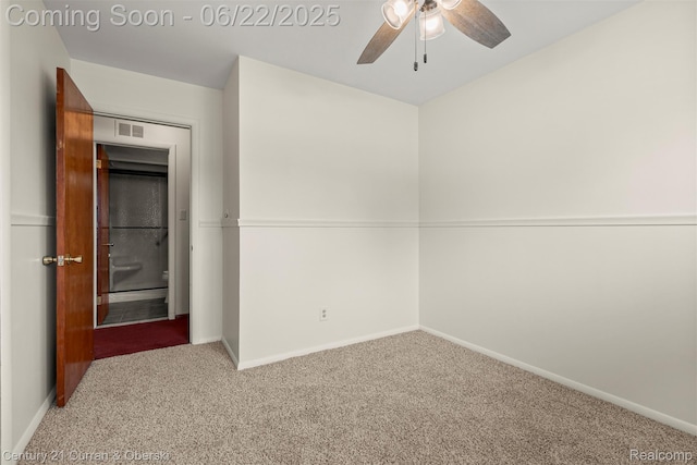 33911 Pawnee St, Westland, MI 48185 - carpeted spare room featuring a ceiling fan and baseboards